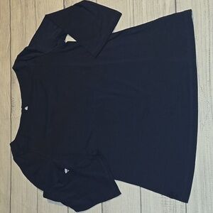 Lilly Pulitzer Waverly 3/4 Sleeves Top Navy Blue Size S NWOT